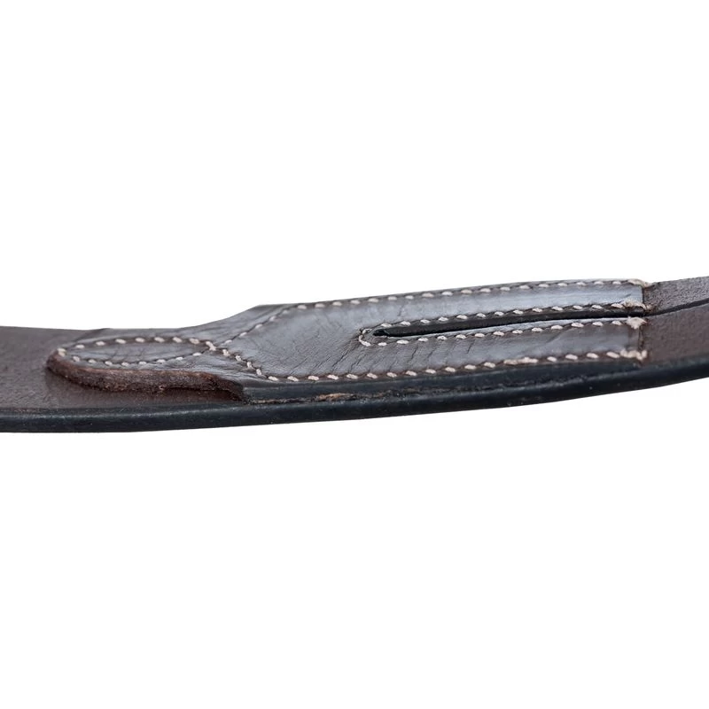 Equinavia Valkyrie Fancy Stitched Running Martingale - Chocolate Brown - Image 2