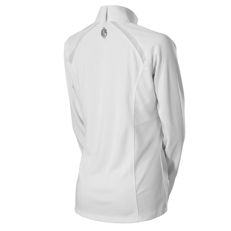 Equinavia Women's Ingrid Long Sleeve Show Shirt - White - Image 3