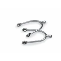 Shires 1/2" Neck Ball End Spurs - Stainless Steel