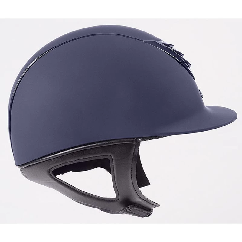 IRH IR4G Helmet - Black Amara Suede/Gloss Black Vent - Image 4