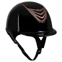 IRH IR4G Helmet - Gloss Black/Rose Gold Vent