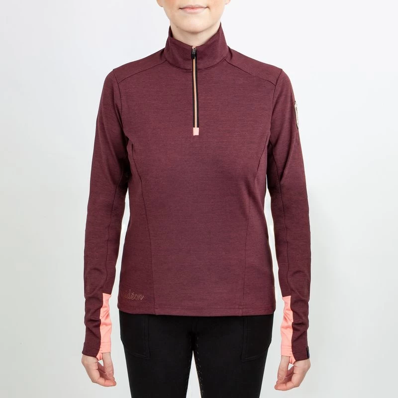 Irideon Women's Radiant 1/2 Zip Top - Henna - Image 2