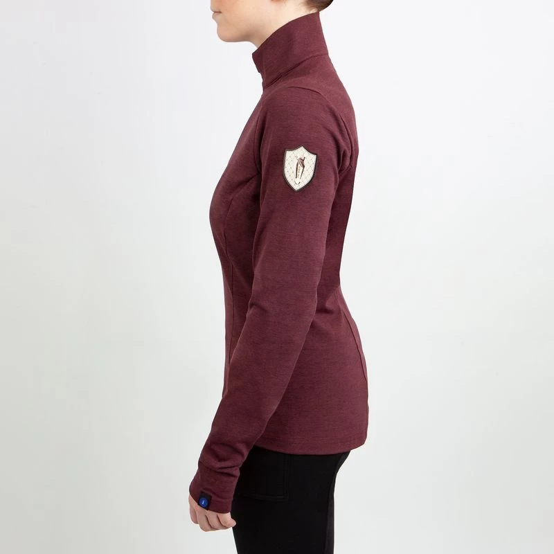 Irideon Women's Radiant 1/2 Zip Top - Henna - Image 3