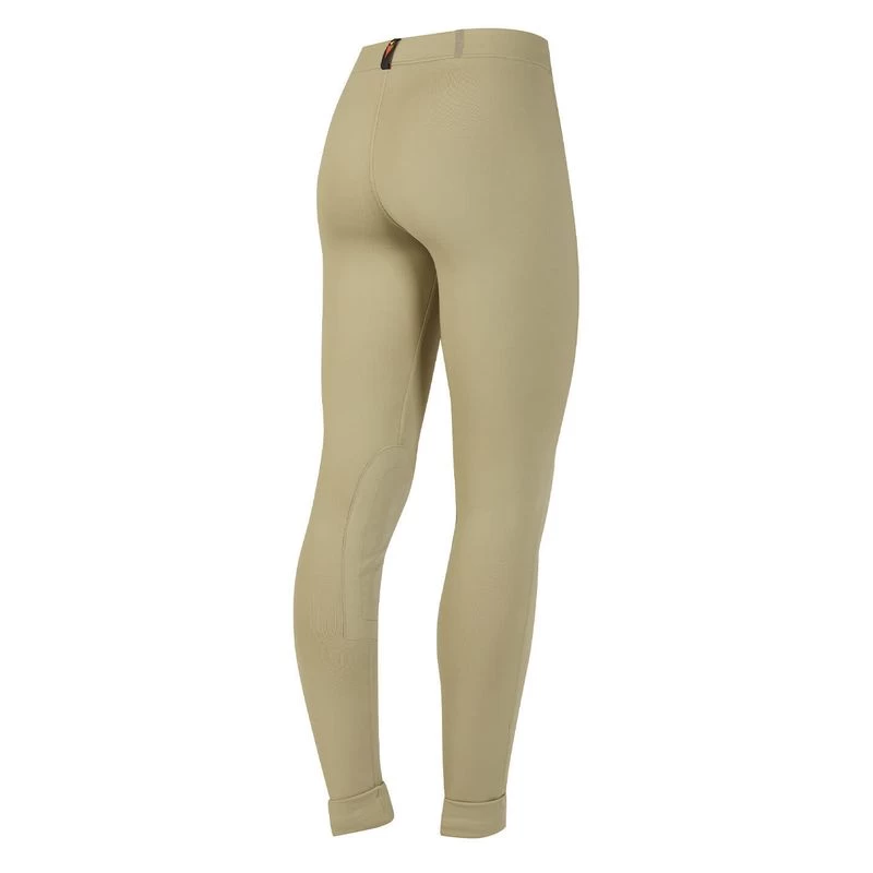 Kerrits Kids' Ice Fil Knee Patch Jodphurs - Tan - Image 2