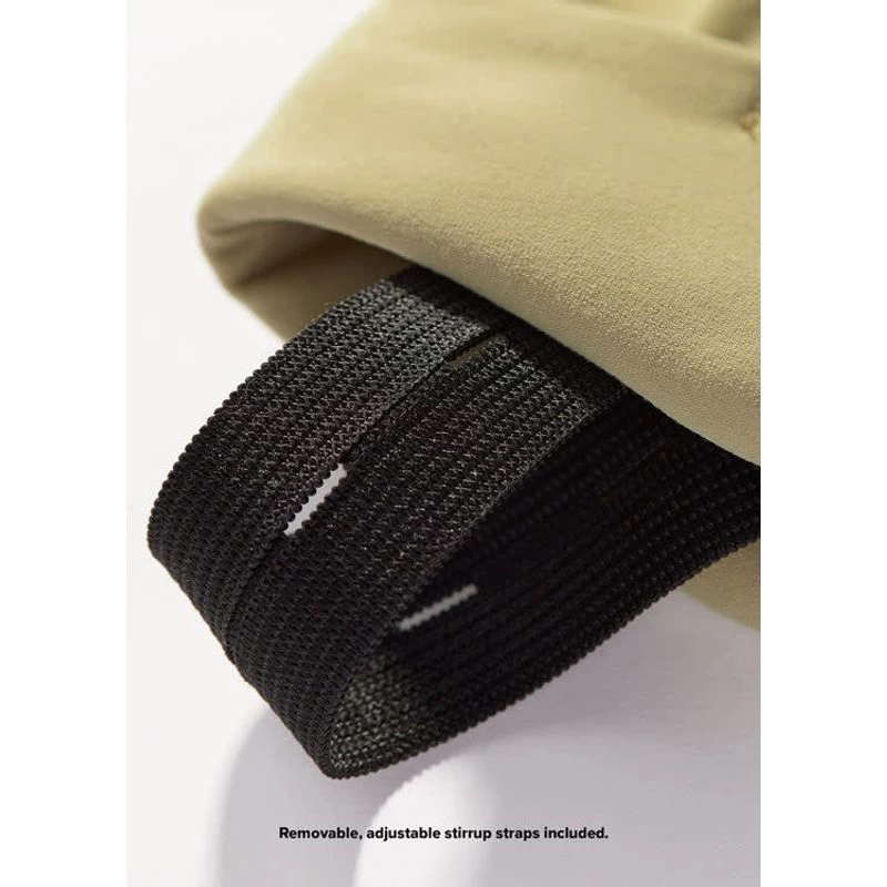 Kerrits Kids' Ice Fil Knee Patch Jodphurs - Tan - Image 4