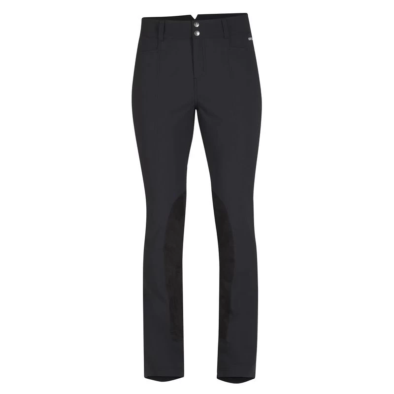 Kerrits Women's Dynamic Extended Knee Patch Bootcut Tights - Black