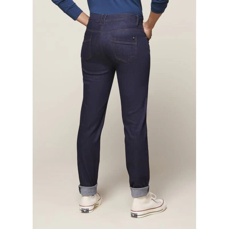 EQL Women's In Motion Jean - Dark Rinse - Image 4