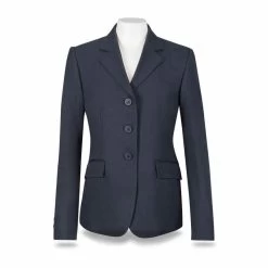 RJ Classics Kids' Hampton Show Coat - Navy Herringbone