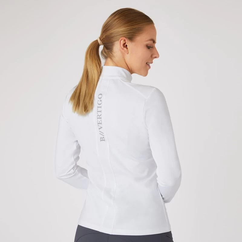 Horze Women's Iris Training And Show Shirt - White - Image 3