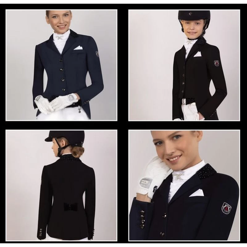 Fair Play Women's Bea Dressage Show Jacket - Black - Image 4