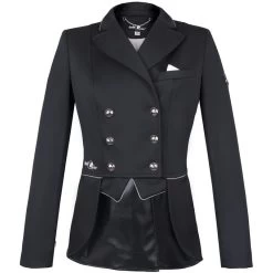 Fair Play Women's Beatrice Short Tail Coat - Black