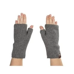 Back On Track Ash Knitted Wrist Gaiters - Grey