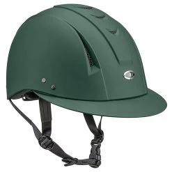 IRH EQUI-PRO Helmet W/Sun Visor - Matte Hunter Green