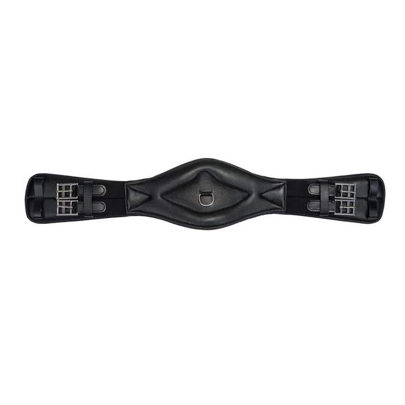 Flex Rider Comfort Leather Dressage Girth - Black