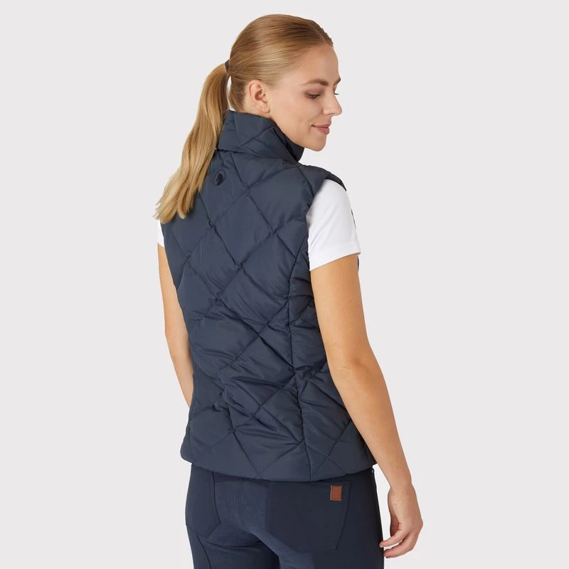 Horze Women's Carola Padded Vest - Inkwell Navy - Image 2
