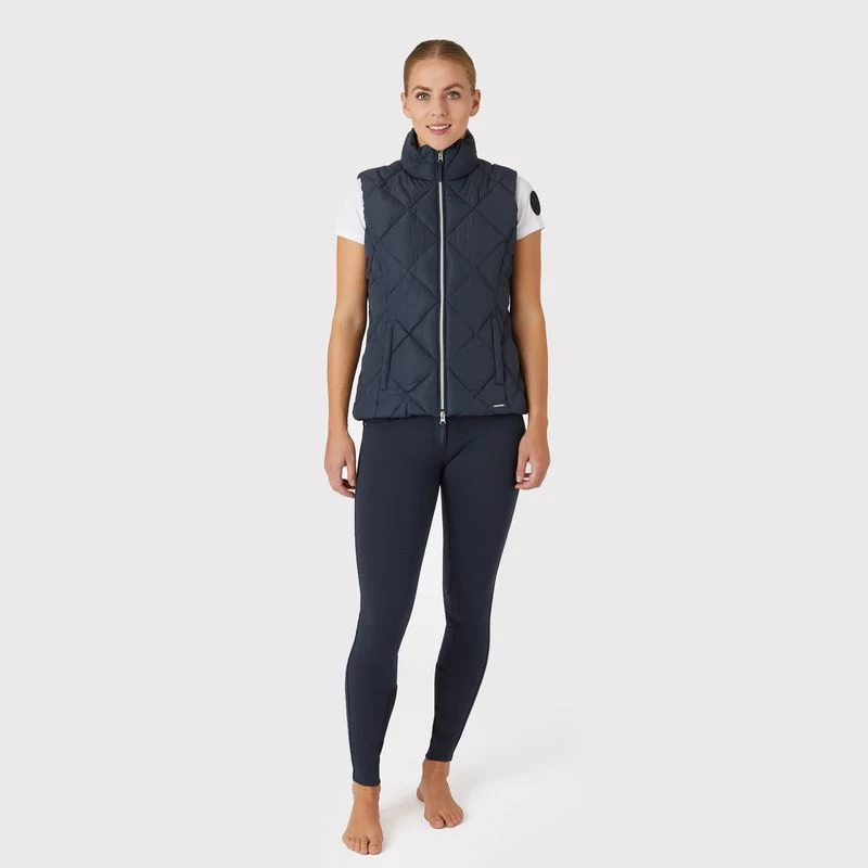 Horze Women's Carola Padded Vest - Inkwell Navy - Image 3