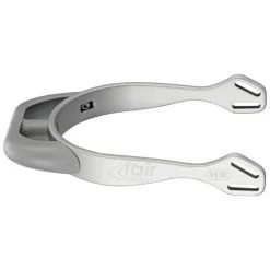 Herm Sprenger 20mm Flat Neck Fairrider Spurs - Silver Aluminum/Silver