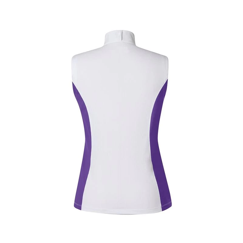 Kerrits Women's Affinity Sleeveless Show Shirt - Iris/Iron Bouquet - Image 2