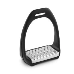 Royal Rider Sport Junior Stirrups - Black/Aluminum Pad