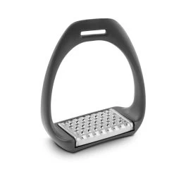 Royal Rider T3 Stirrups - Grey/Aluminum Pad