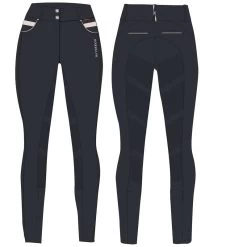 B Vertigo Women's Morgana Full Seat Breeches - Anthracite Grey