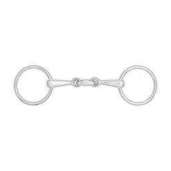 Horze Lozenge Link 13mm Loose Ring Snaffle Bit