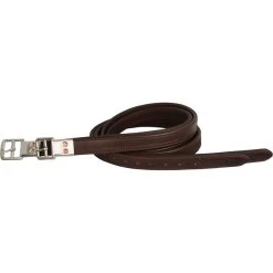 M. Toulouse Double Leather Stirrup Leathers - Chocolate