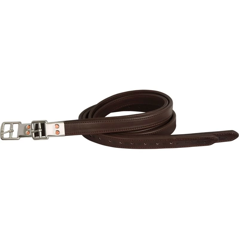 M. Toulouse Double Leather Stirrup Leathers - Chocolate