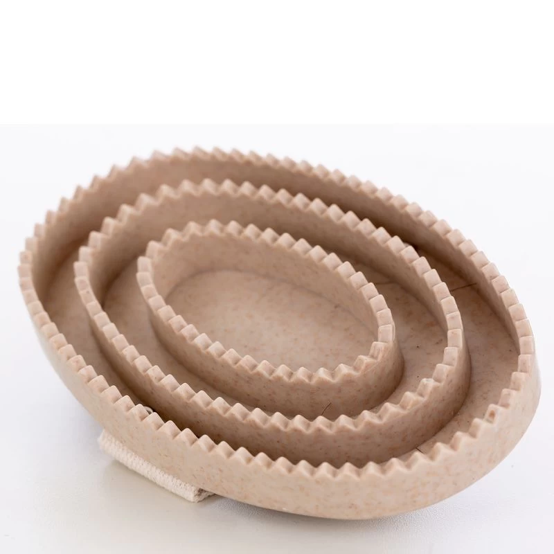 Horze Eco Body Brush - Beige - Image 2