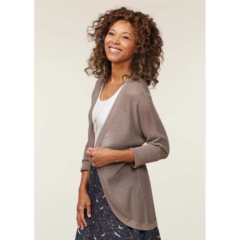 EQL Women's Mesh Cocoon Cardigan - Falcon - Image 2