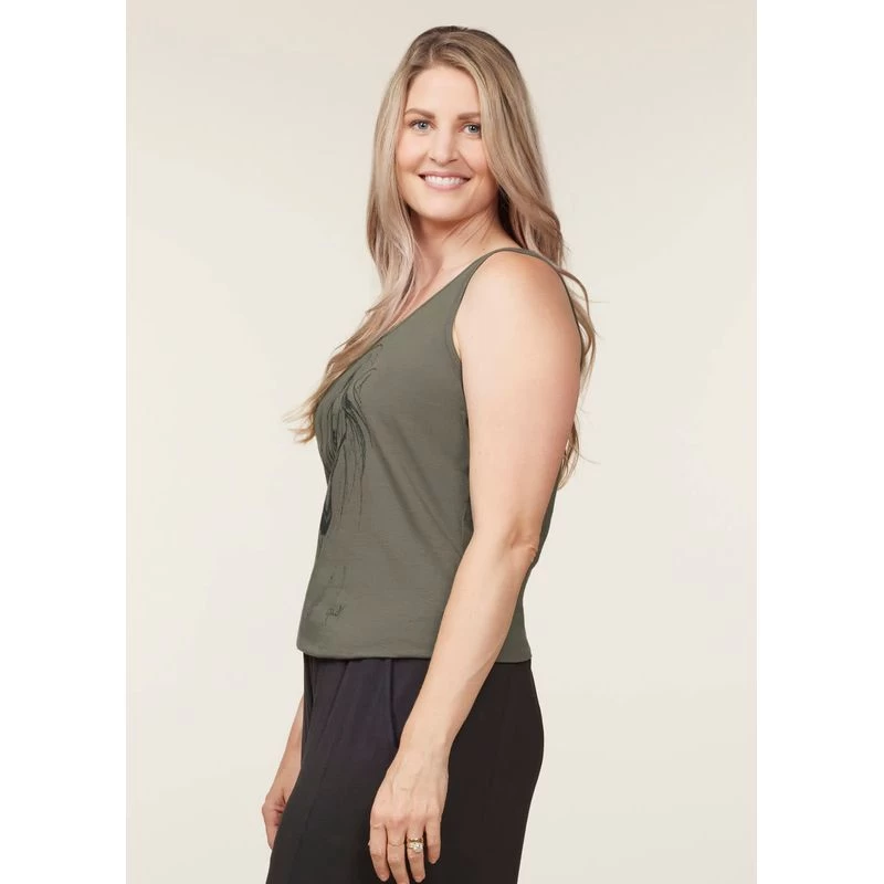 EQL Women's Graceful Horse Tank - Caper - Image 3