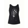 EQL Women's Graceful Horse Tank - Black