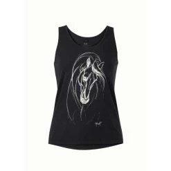 EQL Women's Graceful Horse Tank - Black