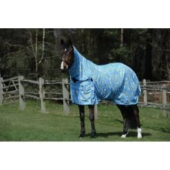 Weatherbeeta Comfitec Essential Mesh II Combo Neck Fly Sheet - Seahorse Print