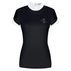 Fair Play Women's Bruna Short Sleeve Competition Shirt - Black