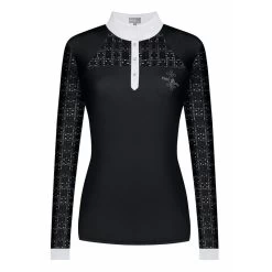 Fair Play Women's Aiko Long Sleeve Competition Shirt - Black