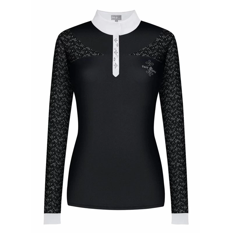 Fair Play Women's Alexis Long Sleeve Competition Shirt - Black