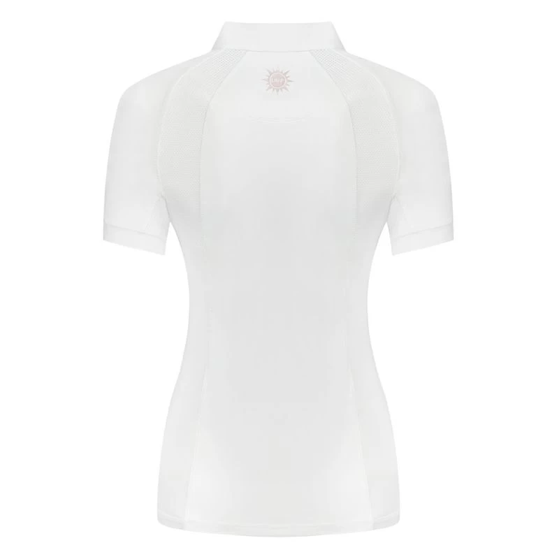 Fair Play Women's Paula Short Sleeve Tech Shirt - White - Image 2