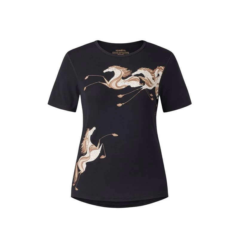 Kerrits Women's Melody Horse Tee - Black