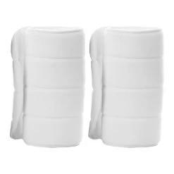 Equinavia Fleece Standing Wrap Bandages - White