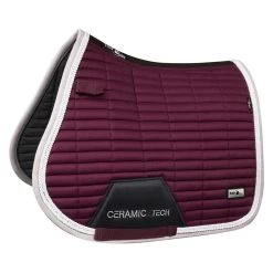 Fair Play Quartz Ceramic All Purpose Saddle Pad - Plum