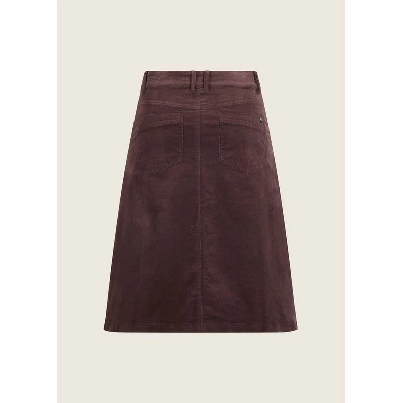 EQL Women's Soft Stretch Corduroy Skirt - Java - Image 2
