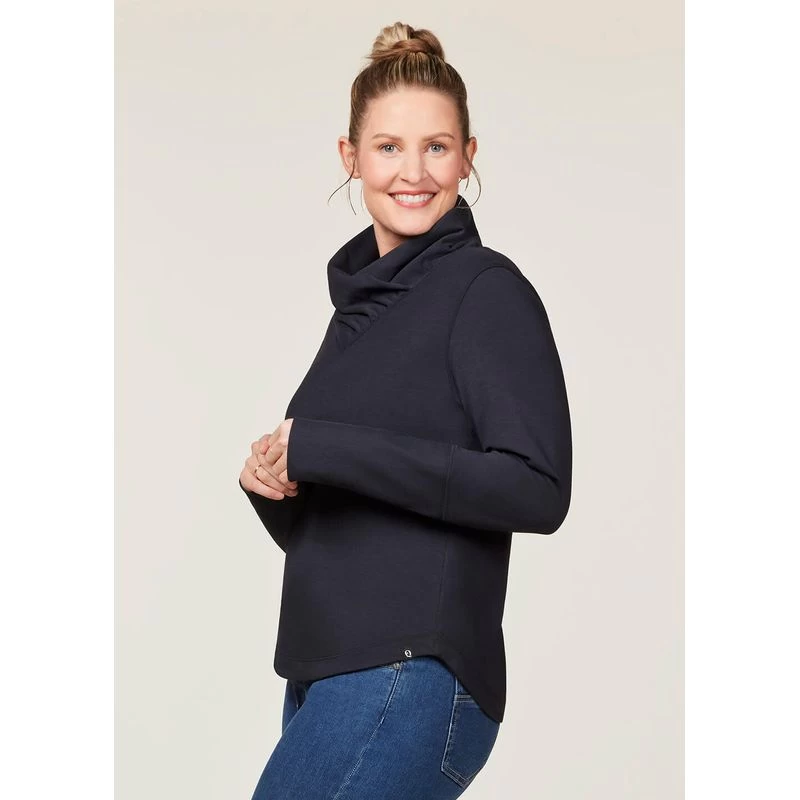 EQL Women's Weekender Wrap Neck Top - Black - Image 3