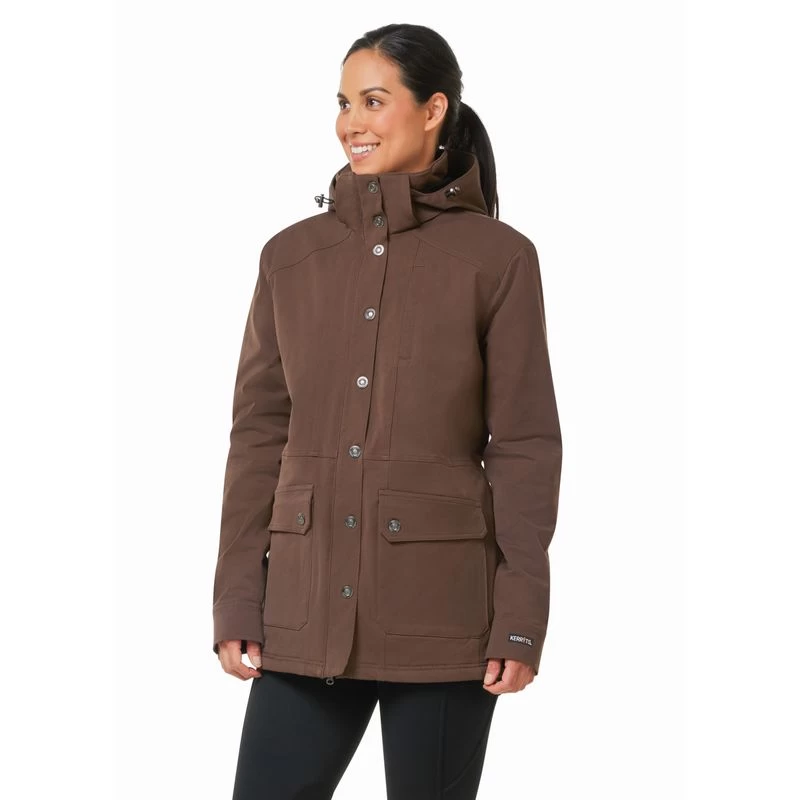 Kerrits Women's Winter Workhorse Barn Jacket - Java - Image 3