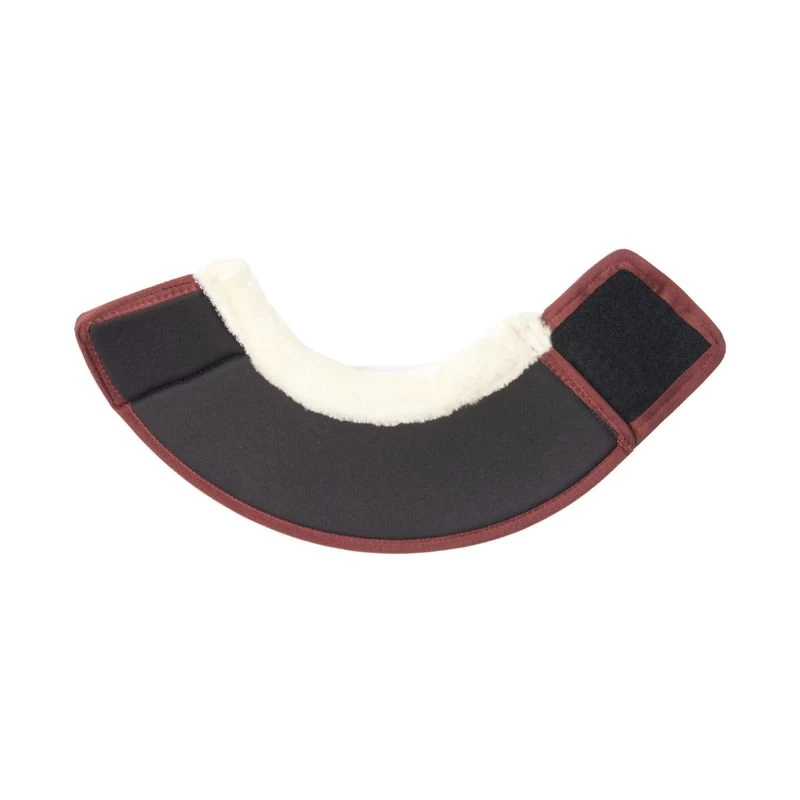 Horze Terrazzo Bell Boots With Fleece - Smoked Paprika - Image 2