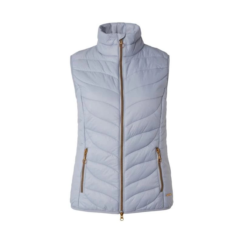 Horze Women's Shannon Light Padded Vest - Grey Dawn