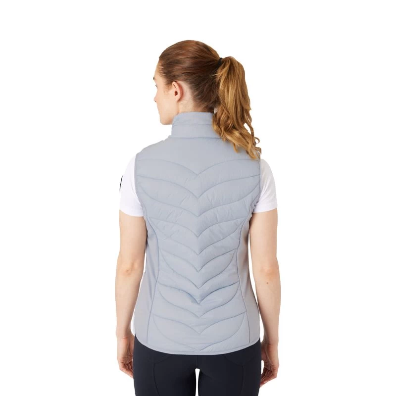 Horze Women's Shannon Light Padded Vest - Grey Dawn - Image 4