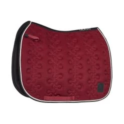 Horze Smoky Twilight Air Mesh Dressage Saddle Pad - Anemone Dark Pink