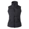 Horze Women's Rianna Padded Puffer Vest - Caviar Black