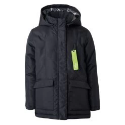 Horze Kids' Asta Winter Parka Jacket - Dark Navy